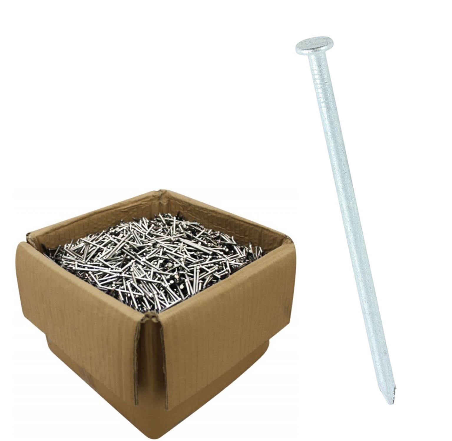 150mm Galvanised Round Wire Nails 25kg