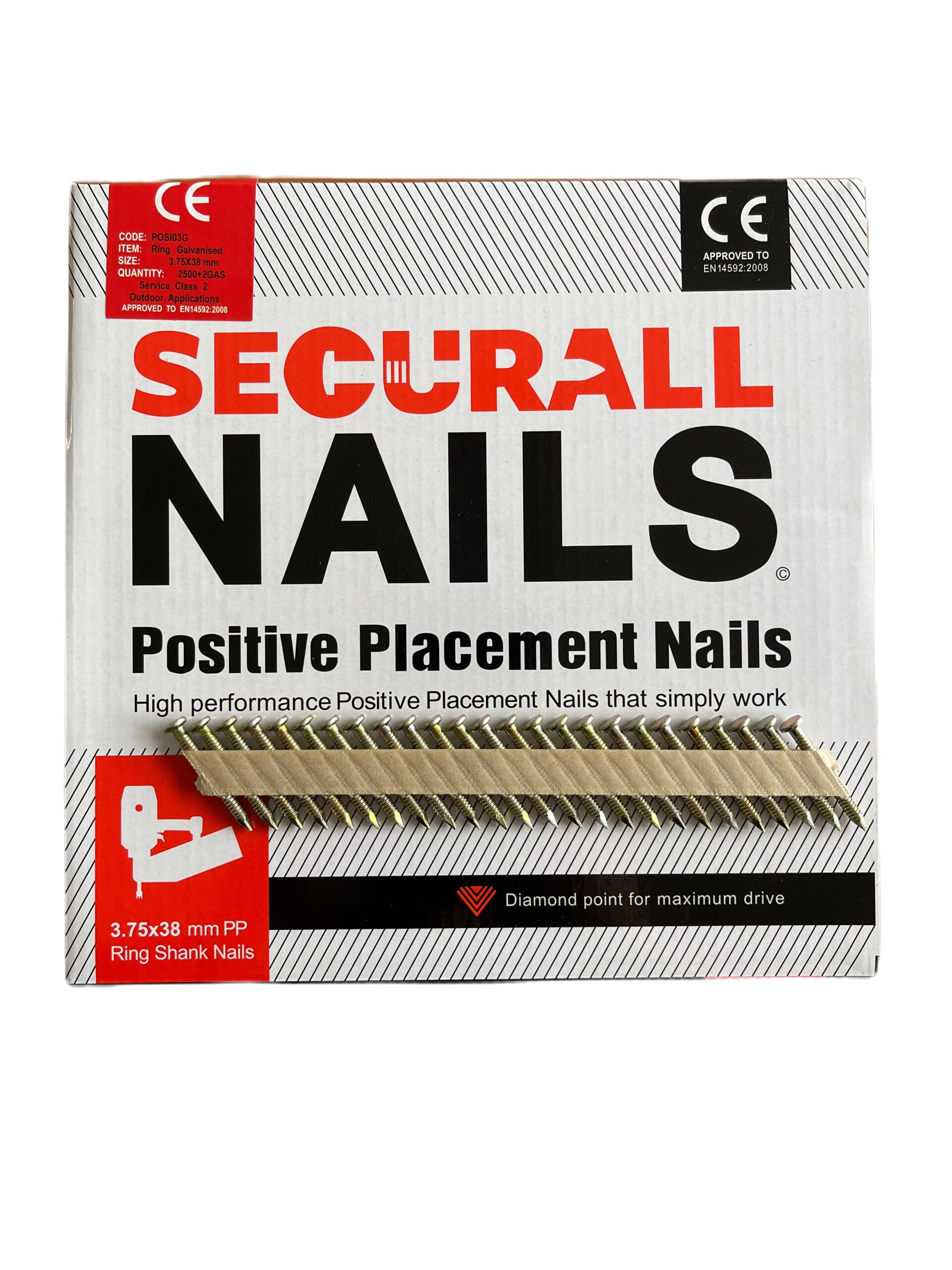 38mm Joist Hanger Nails Fuel Pack 2
