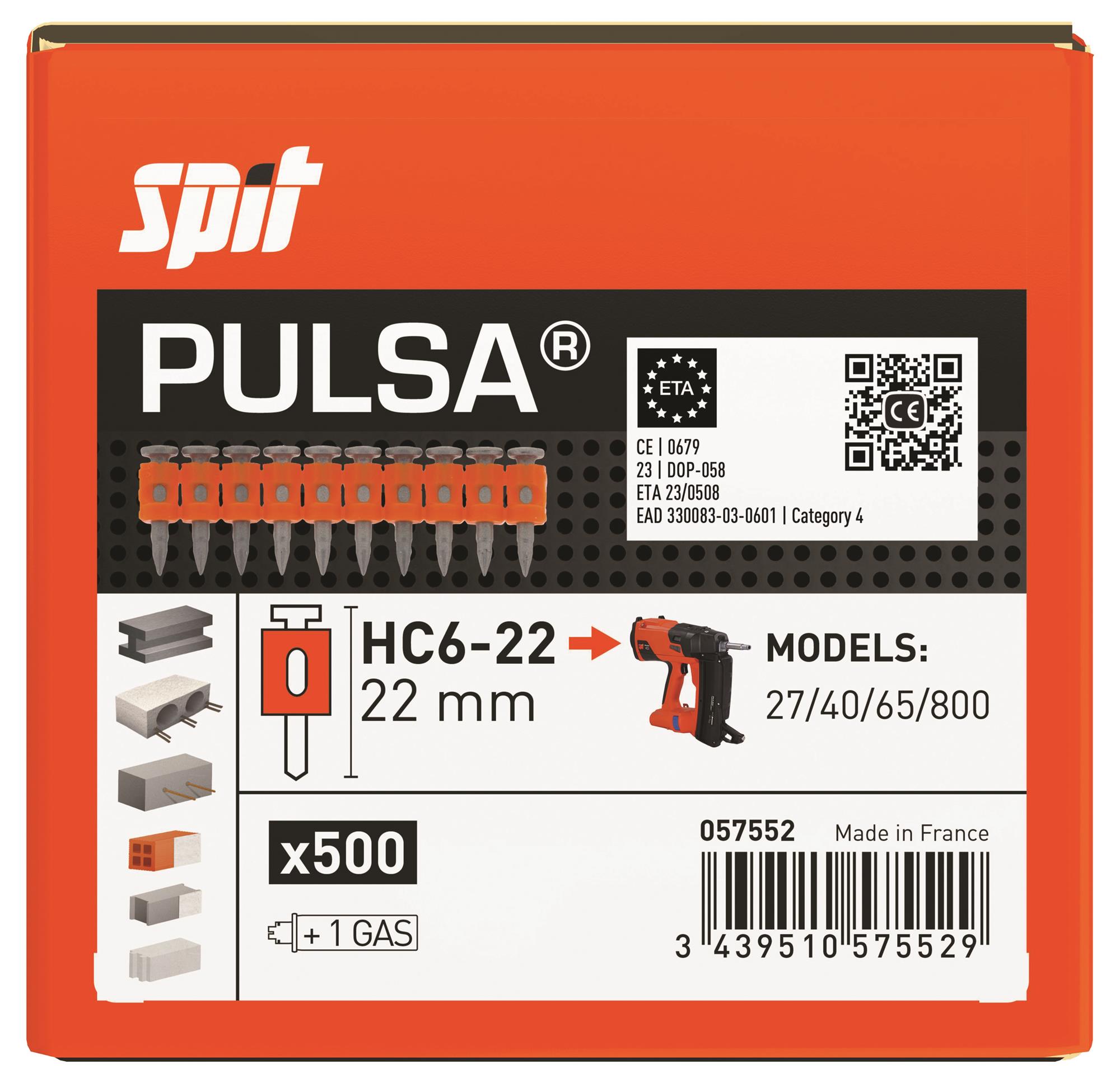 Spit Pulsa Nails HC6 22mm 4