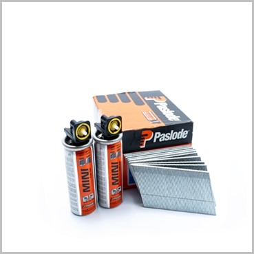 Paslode White Head Brad nails 16g angled 50 mm