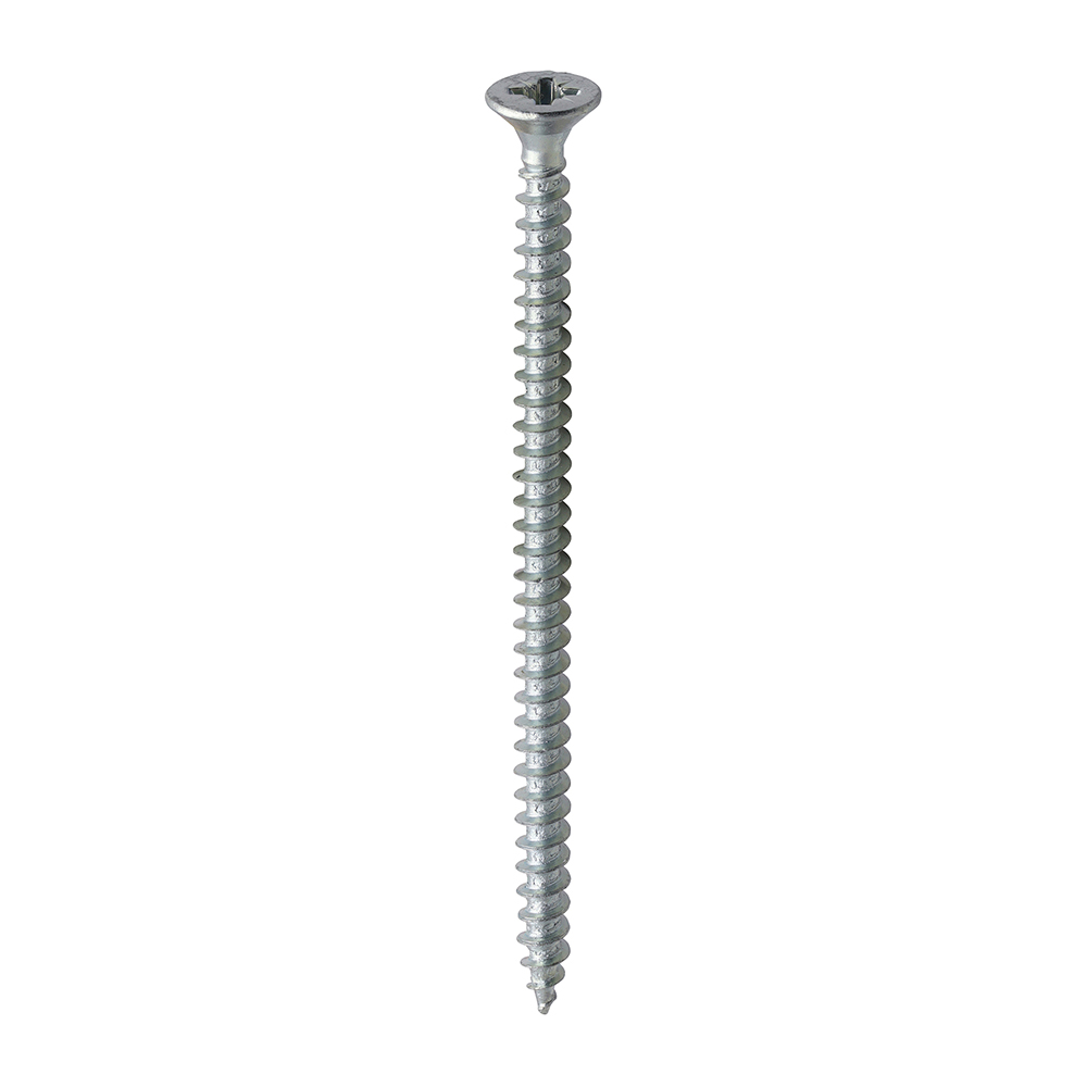 Zinc Silver Wood Screws