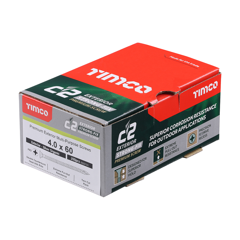 4 x 60mm Exterior Screws 3