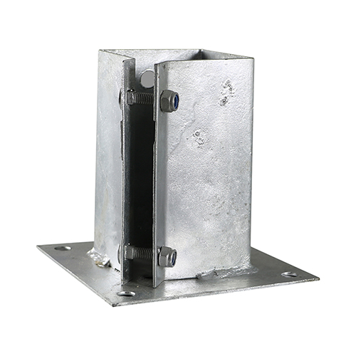 150mm 6 Inch Hot Dipped Galvanised Fence Shoe Support 3