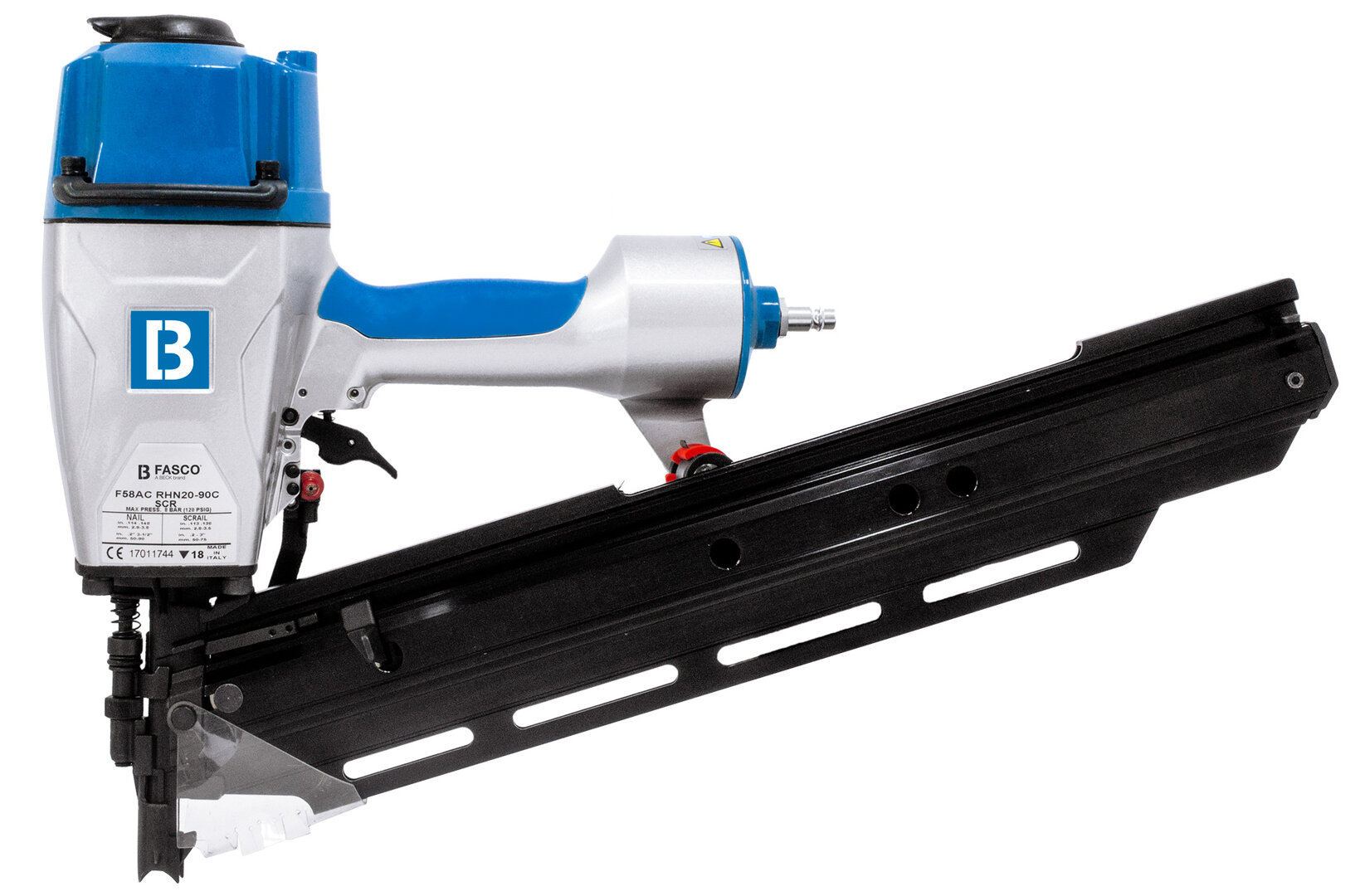 21 Degree Nailer Fasco F58AC RHN20-90B 50mm-90mm