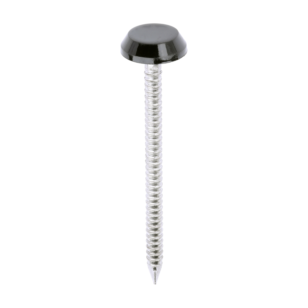 Black Head Polymer 50mm Nails