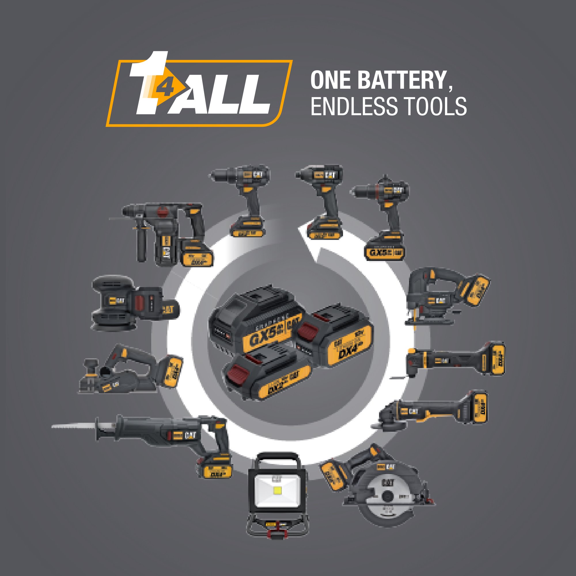 CAT 18V Rotary Hammer Drill DX21 - Image 2