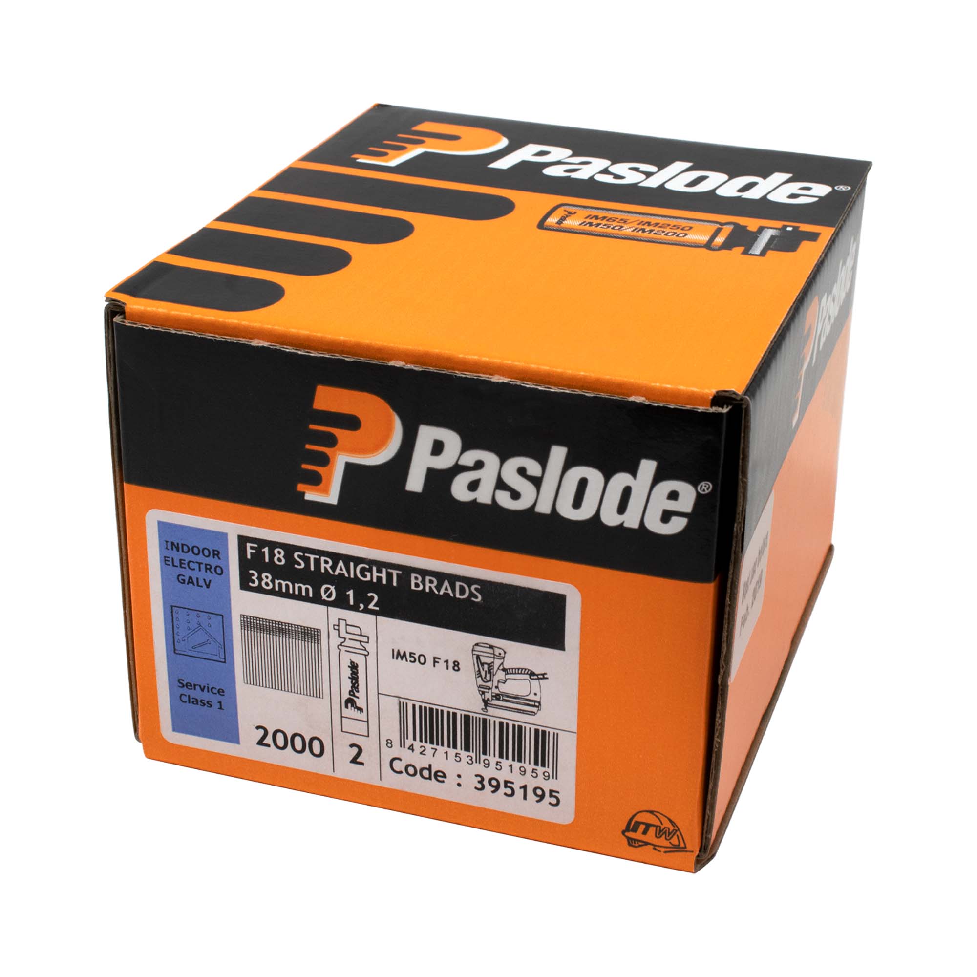 Paslode 18 Gauge 38mm Brads Nails Fuel Pack IM50 - Image 3