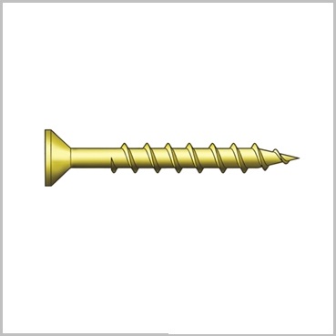 Quik Drive WSC38E 38mm Flooring Screw yellow coating