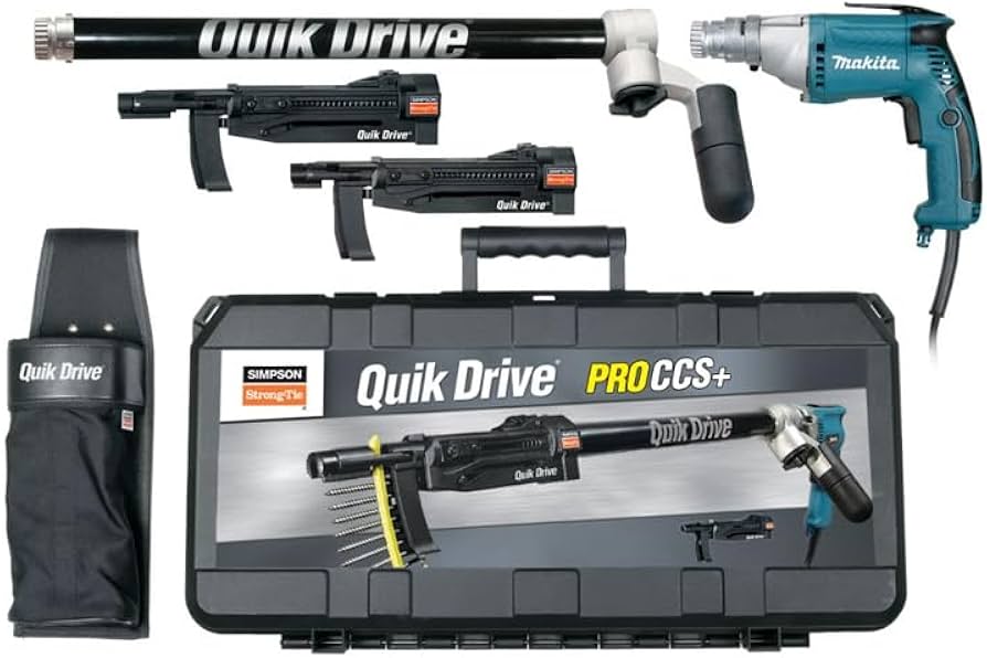 Quikdrive Makita Screwdriver Multi Purpose Kit