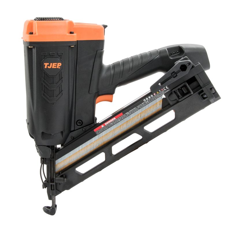 TJEP Cordless Gas 16g Straight Finish Nailer LITHIUM